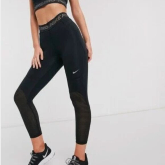 Size Small Nike Pro Tight Fit Leggings, NWT - Picture 3 of 4
